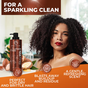 BINGO HAIR CARE on color-treated hair illustrating color protection