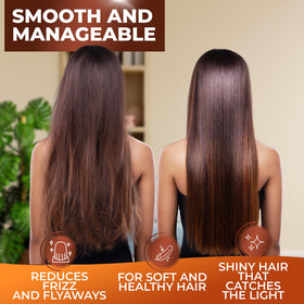 BINGO HAIR CARE argan oil and nuts highlighting natural ingredient