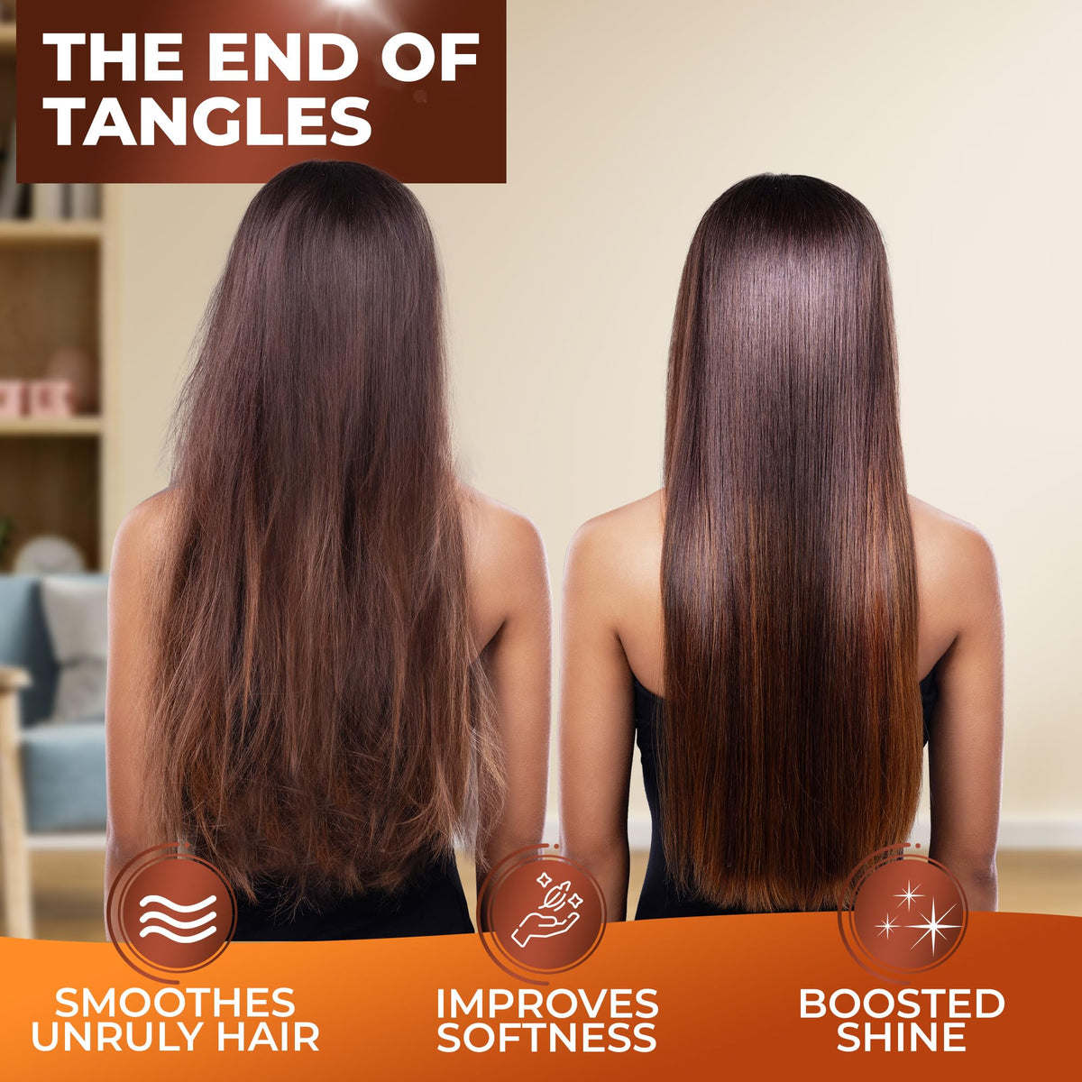 BINGO HAIR CARE argan oil ingredient display highlighting natural oil benefits for shine