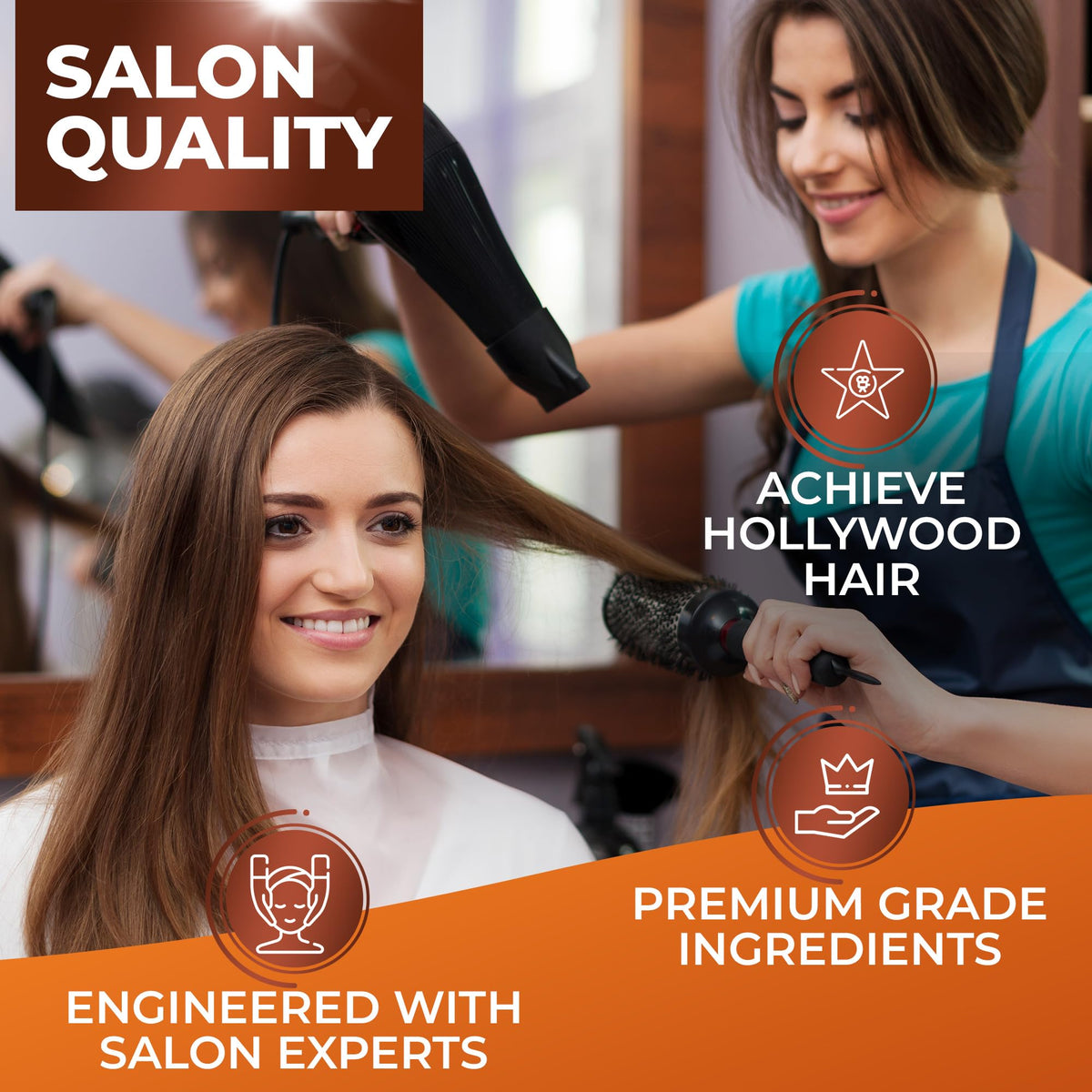 BINGO HAIR CARE label close-up showing ingredients and directions for safe, informed use