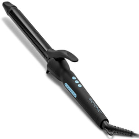 Bio Ionic front view of long barrel styler showing barrel and handle, clean finish