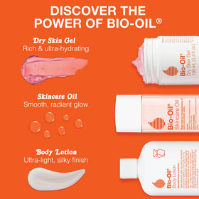 Bio-Oil applied to an elbow dry spot demonstrating targeted moisturization