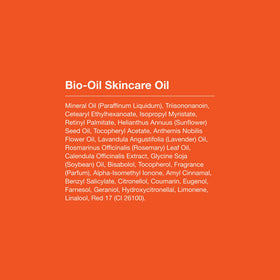 Bio-Oil bottle on bathroom shelf in daily routine setting for easy incorporation