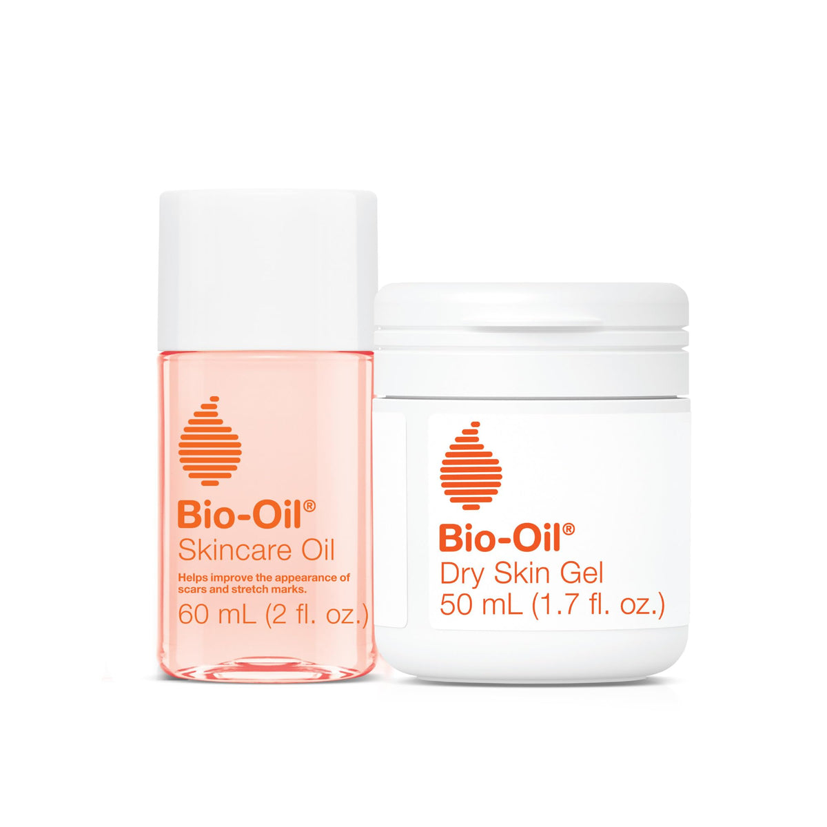 Bio-Oil front packaging showing travel bundle and benefits
