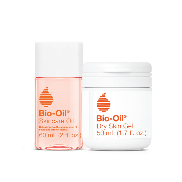 Bio-Oil front packaging showing travel bundle and benefits