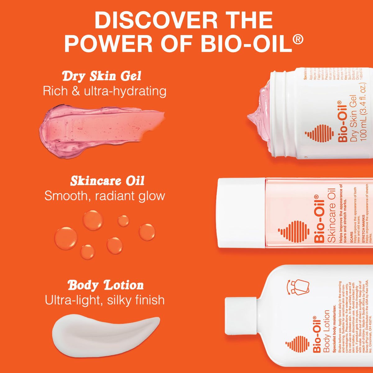 Bio-Oil being applied to face to show non-comedogenic use and gentle hydration