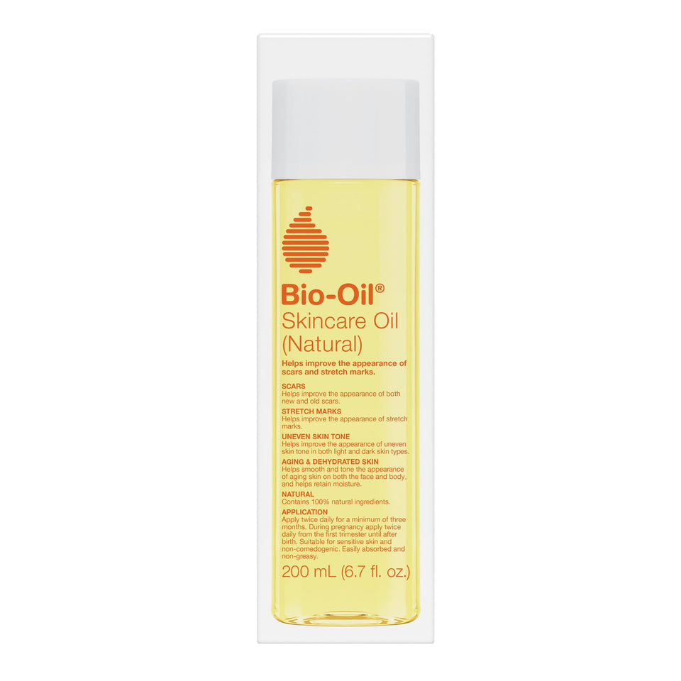 Bio-Oil front bottle showing packaging and volume for skincare hydration