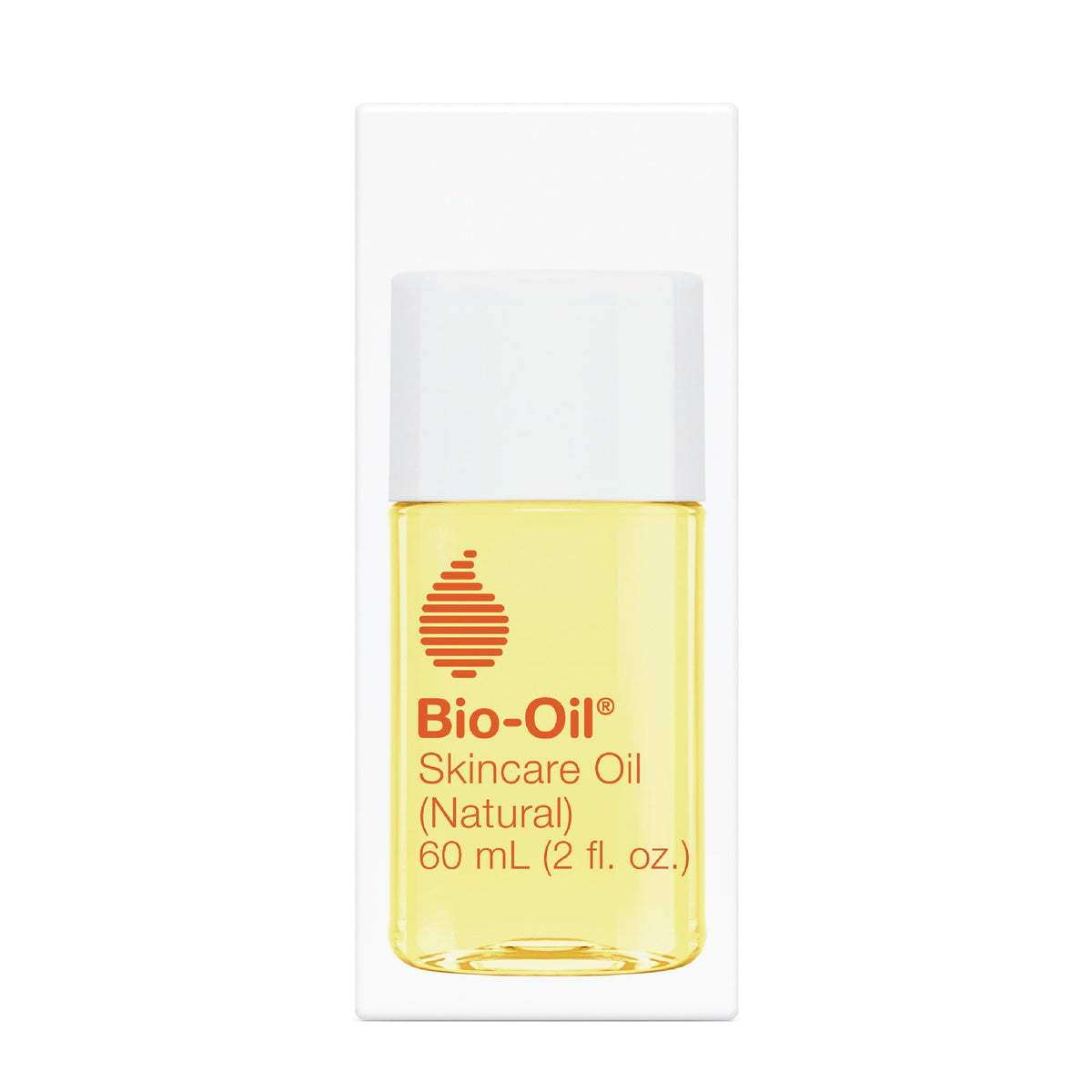 Bio-Oil front bottle showing clean branding and 2 oz size for easy identification