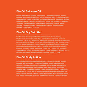 Bio-Oil products styled on bathroom shelf for daily skincare routine