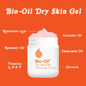 Bio-Oil 6.7 oz bottle shown beside travel item to illustrate size and portability