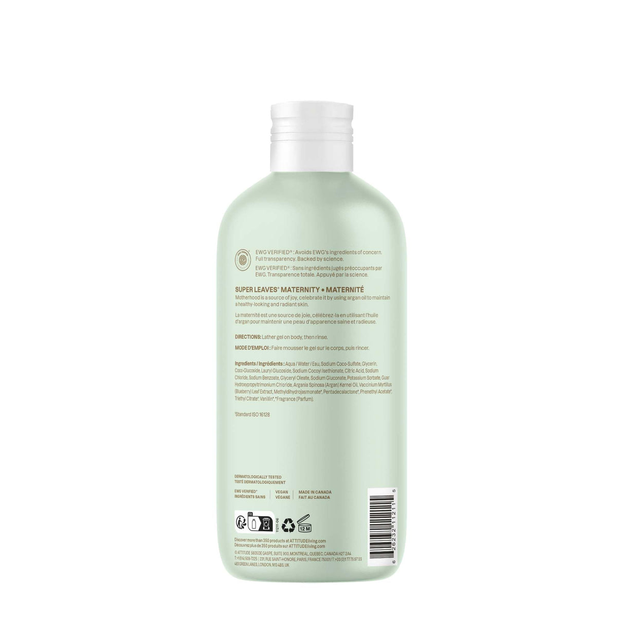BIO SPECTRA ATTITUDE in bathroom shower scene conveying calming maternity care