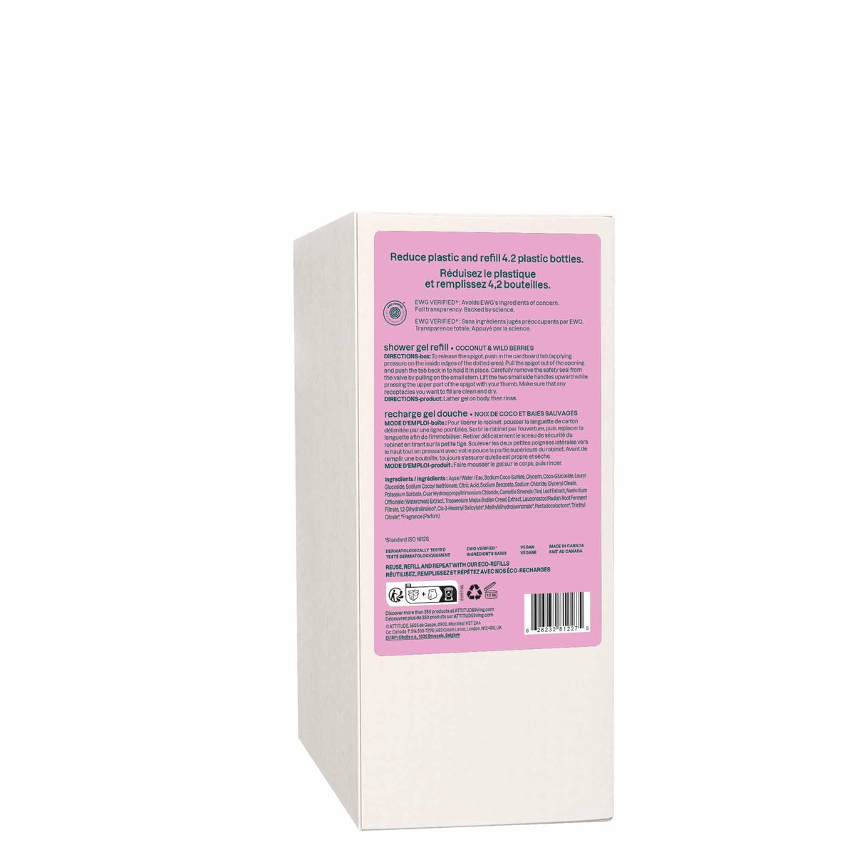 BIO SPECTRA ATTITUDE ecofriendly packaging mark showing FSC certification benefit