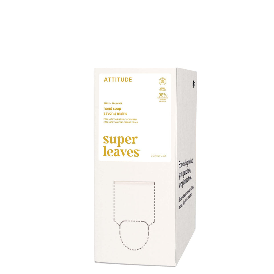 BIO SPECTRA ATTITUDE front bottle showing size and easy refill benefit