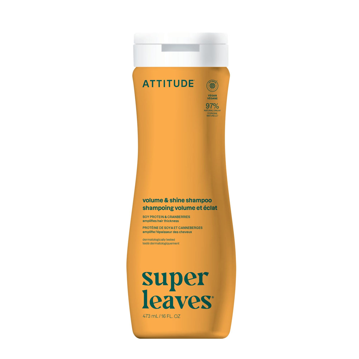 BIO SPECTRA ATTITUDE front bottle view showing clean packaging and volume benefit