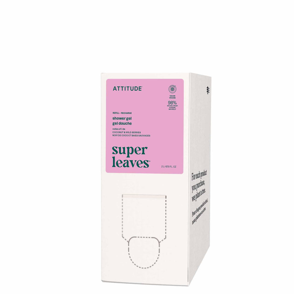 BIO SPECTRA ATTITUDE front packaging shows bottle and refill, communicates value