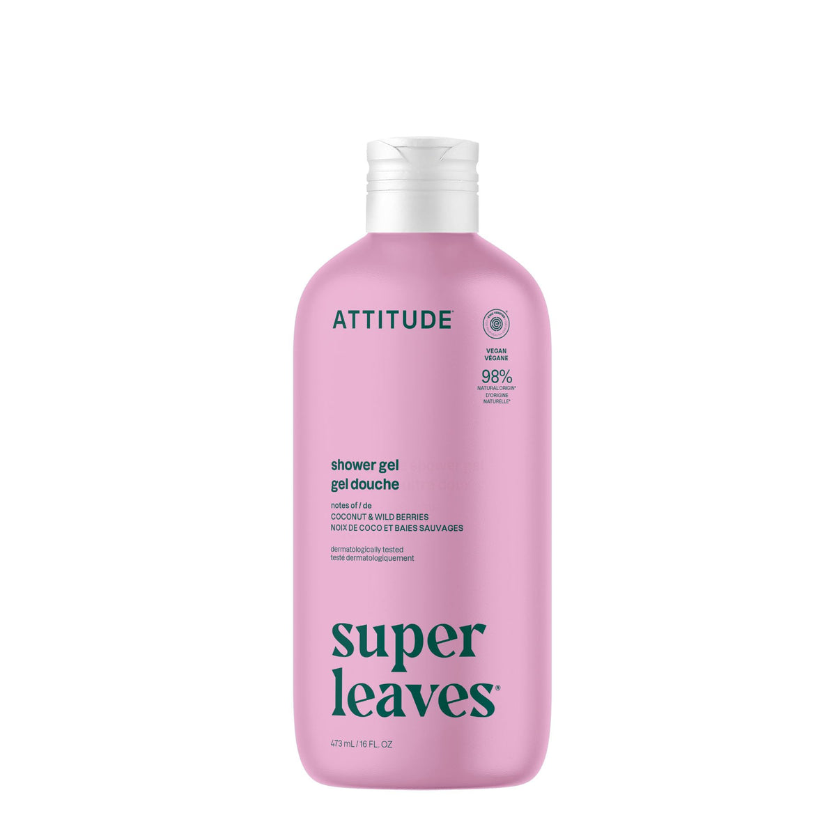 BIO SPECTRA ATTITUDE front packaging showing clean formula benefits