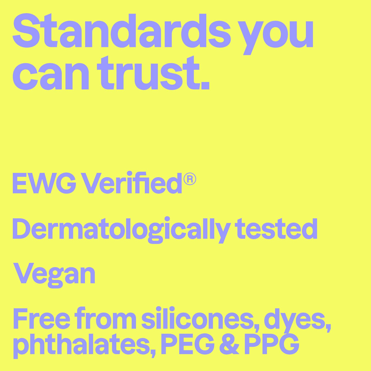 BIO SPECTRA ATTITUDE label close-up showing EWG Verified and ingredient clarity