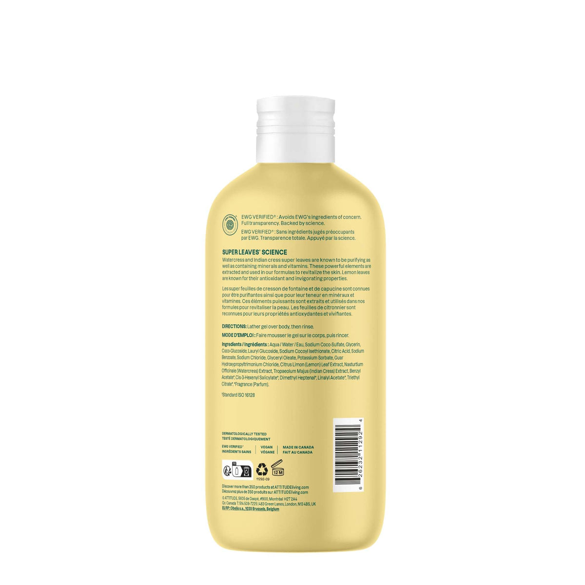 BIO SPECTRA ATTITUDE bottle styled on bathroom vanity for routine upgrade benefit
