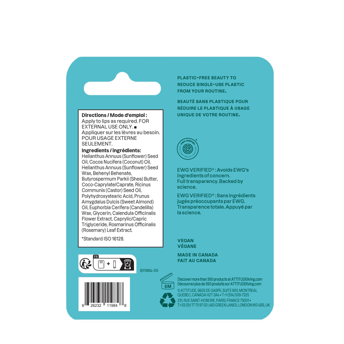 BIO SPECTRA ATTITUDE in outdoor setting showing unscented hydration on the go benefit