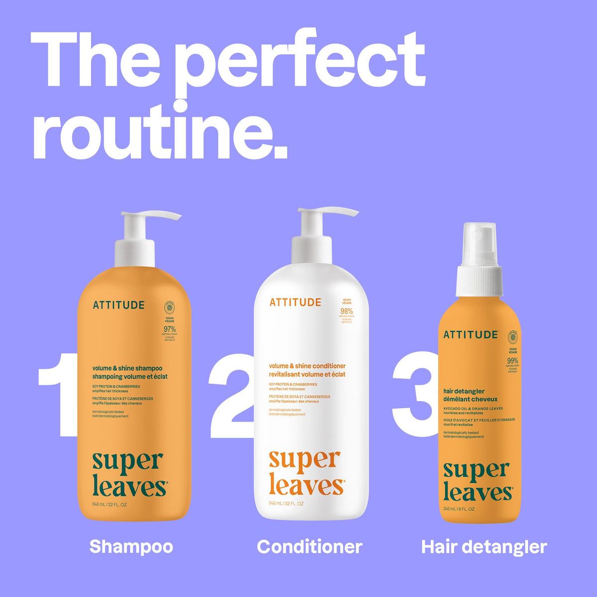 BIO SPECTRA ATTITUDE 32 fl oz size comparison for value
