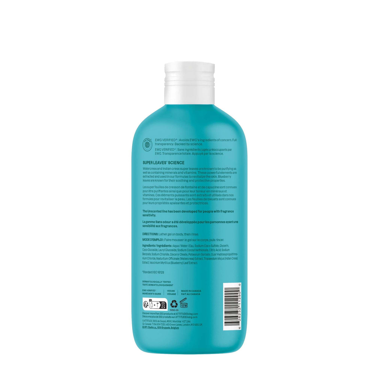 BIO SPECTRA ATTITUDE bottle in hand for scale and travel-friendly benefit