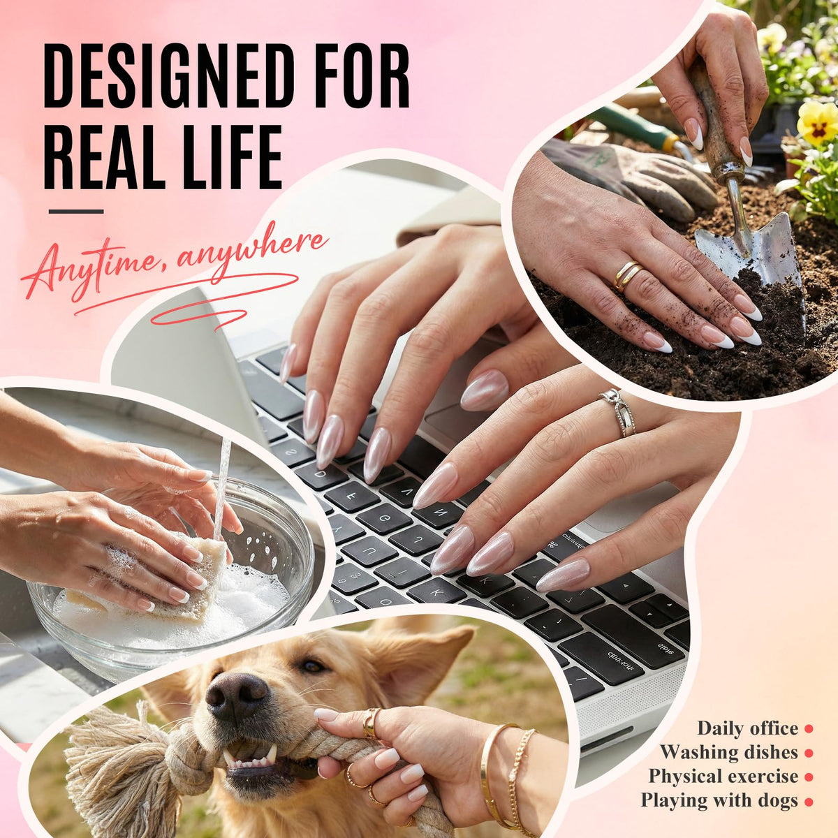 Bioday reusable nails after removal illustrating long-term value