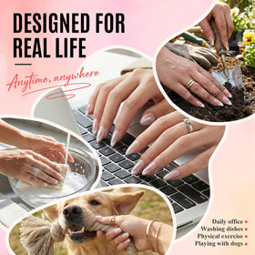 Bioday reusable nails after removal illustrating long-term value