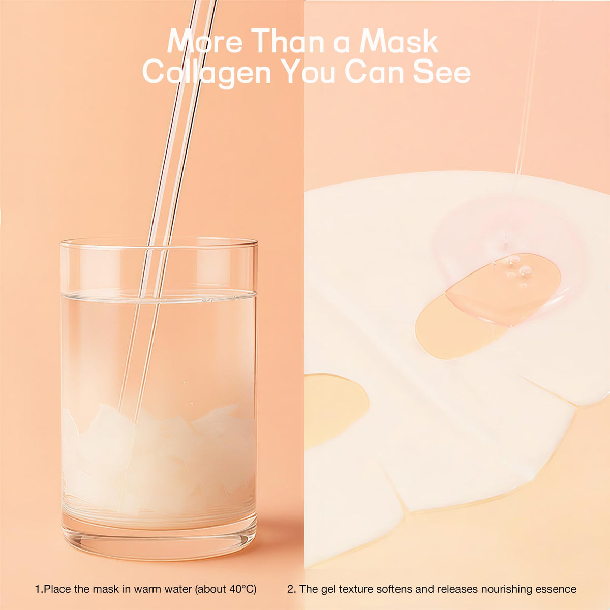 BIODAZZLE opened pack with four hydrogel sheets and serum