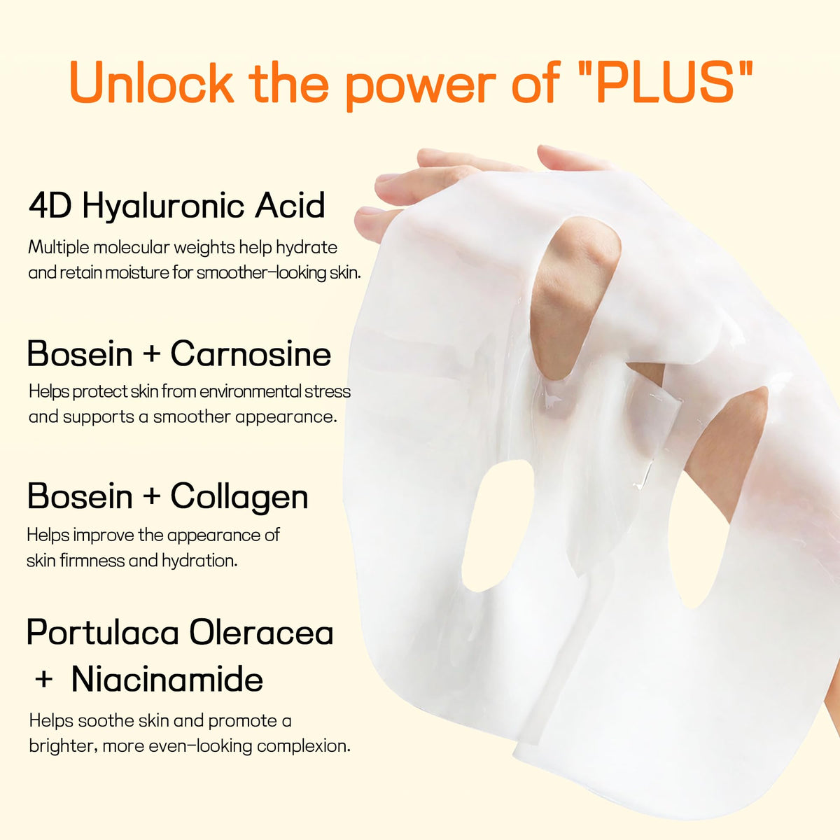 BIODAZZLE close-up hydrogel texture highlighting intense hydration
