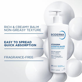 Lifestyle bathroom scene with Bioderma balm for daily skincare routine