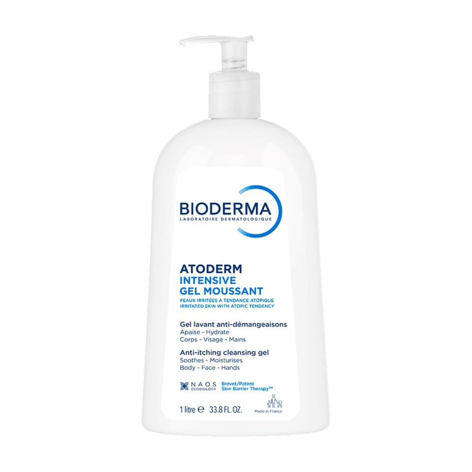 Bioderma front bottle showing label and large 33.8 fl oz size for value
