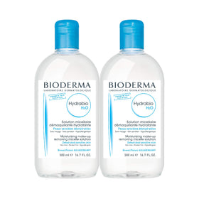 Bioderma front bottle showing size and gentle hydrating formula benefit