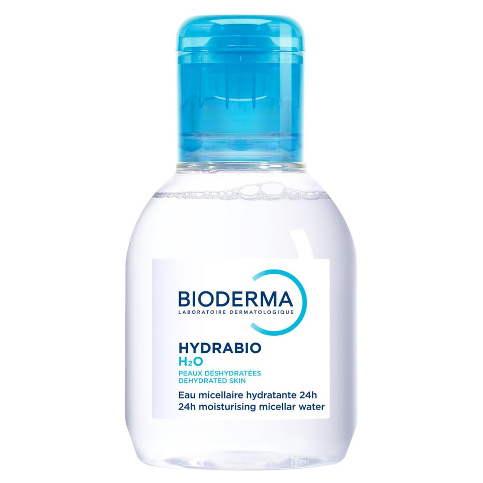 Bioderma front bottle showing travel-size cleansing benefits