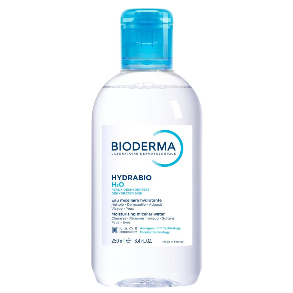 Bioderma Hydrabio H2O front bottle showing clean packaging and benefit