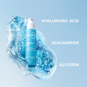 Bioderma ingredients label highlighting Aquagenium technology and tolerance benefit