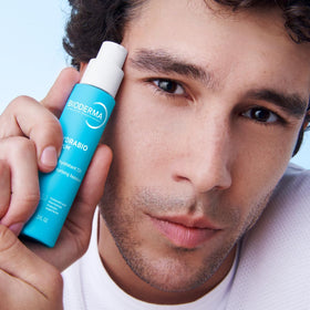 Bioderma 30ml bottle size comparison showing compact everyday convenience benefit