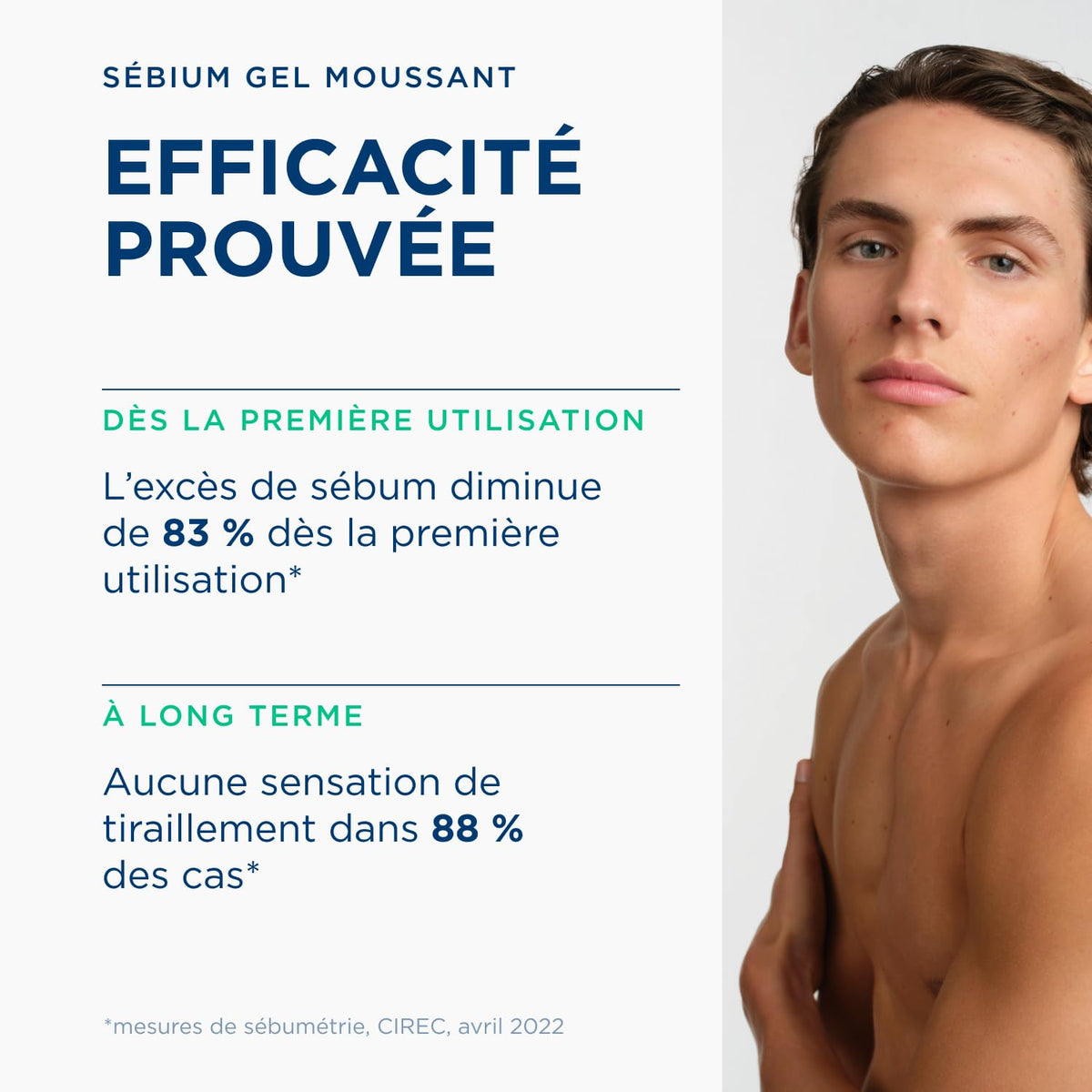Bioderma Sébium bottle beside moisturizer showing scale and routine compatibility benefit