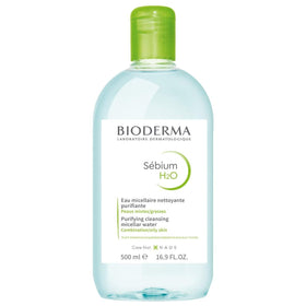 Bioderma Sébium H2O front bottle clearly showing label and product purpose