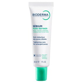 Bioderma jar front view showing product and brand for visible pore control