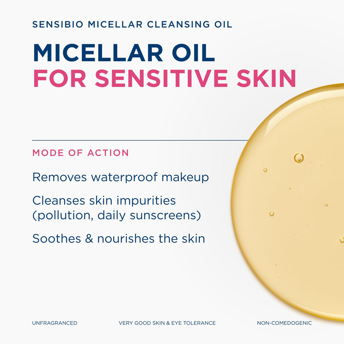 Bioderma oil turning into milk on wet skin demonstrating emulsification benefit