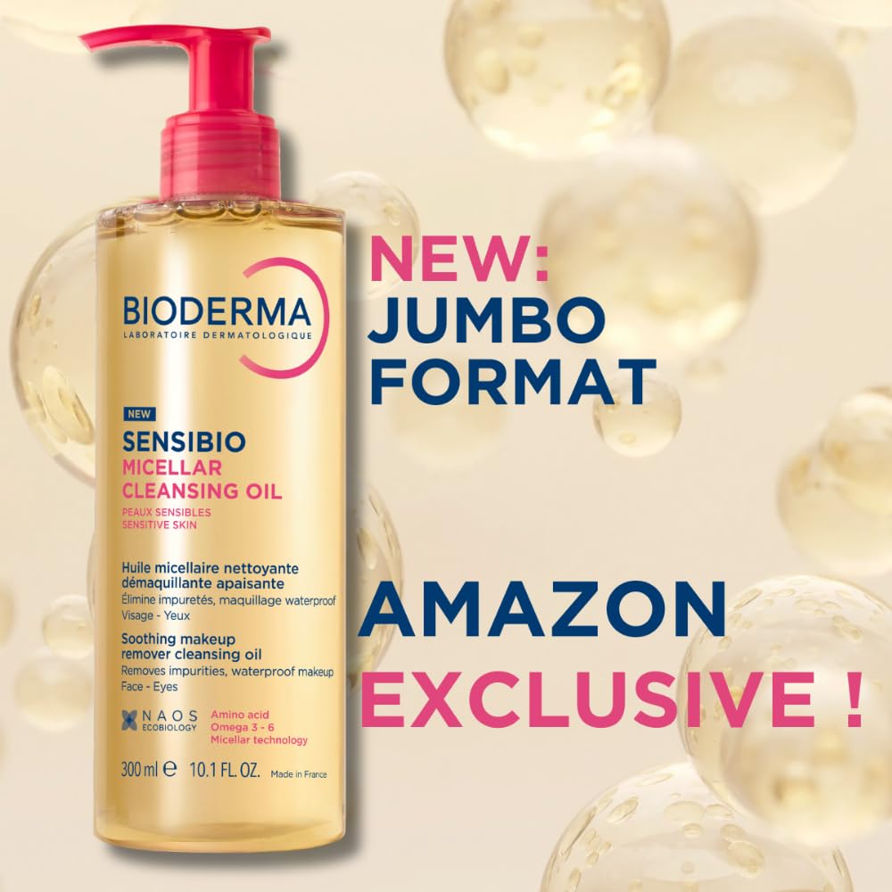 Bioderma pump and cap detail for easy, mess-free dosing