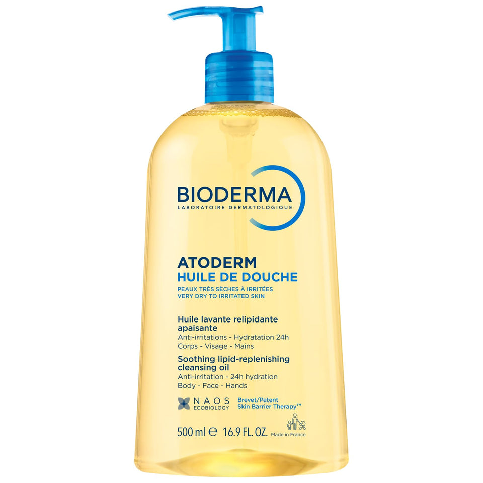 Bioderma Toderm front packaging showing bottle and label for quick identification and shelf appeal
