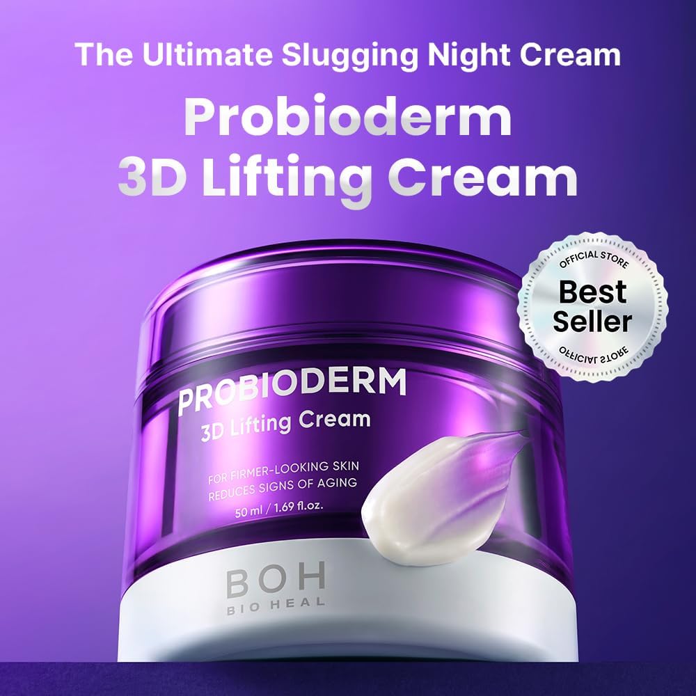 BIOHEAL BOH cream on fingers demonstrating smooth spreadability