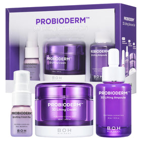 BIOHEAL BOH front packaging of Probioderm 3D Lifting set showing complete routine and benefits