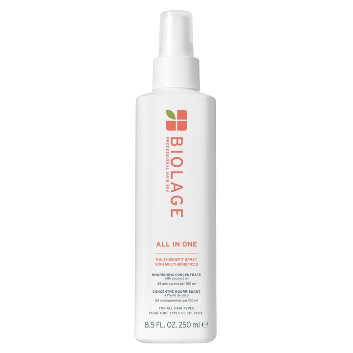 Biolage bottle front packaging showing benefits and size