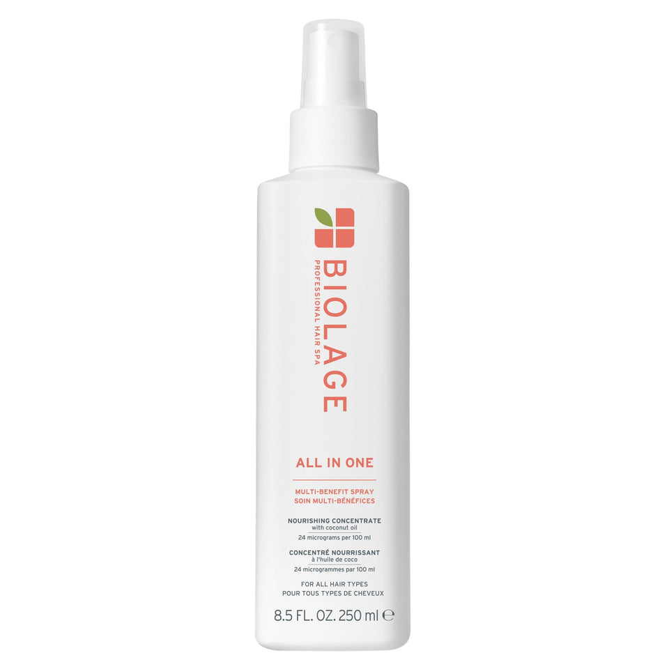 Biolage bottle front packaging showing benefits and size