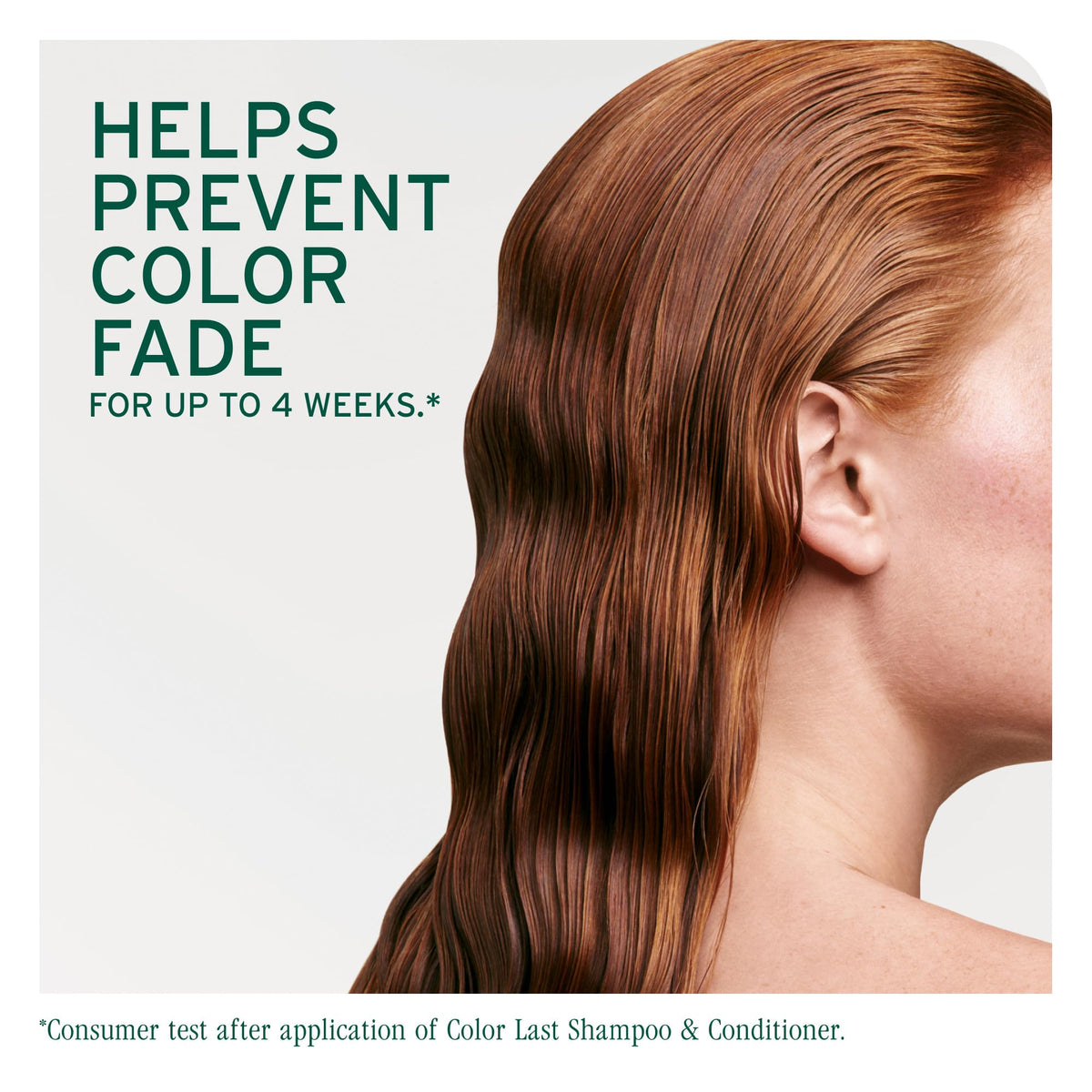 Creamy lather texture of Biolage Color Last Shampoo demonstrating gentle cleanse