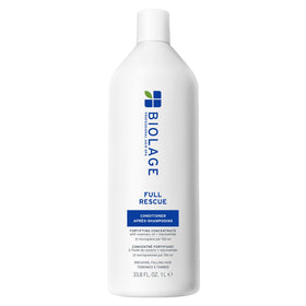 Biolage bottle front view showing conditioner benefits and full size