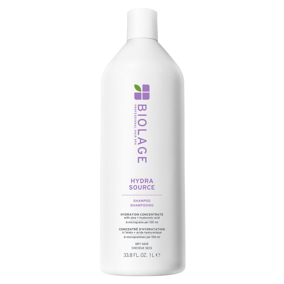 Biolage bottle front view showing label and hydrating benefits