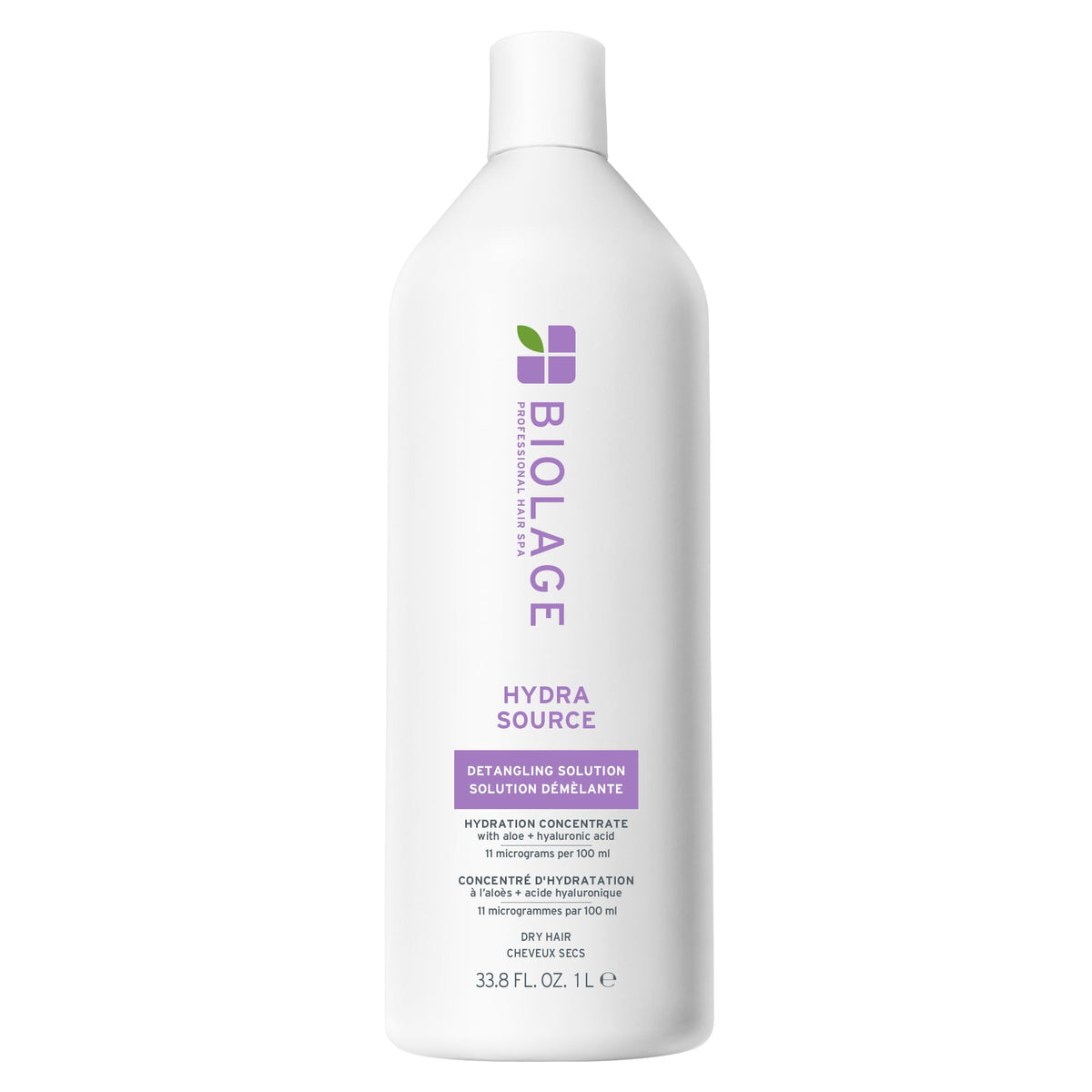 Biolage bottle front packaging showing product name and size for clear identification
